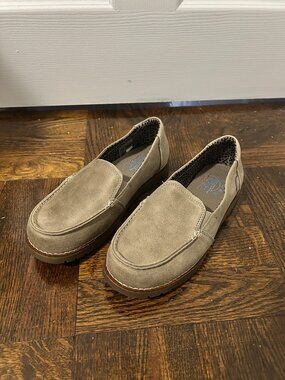BOBS Brown Suede Loafers